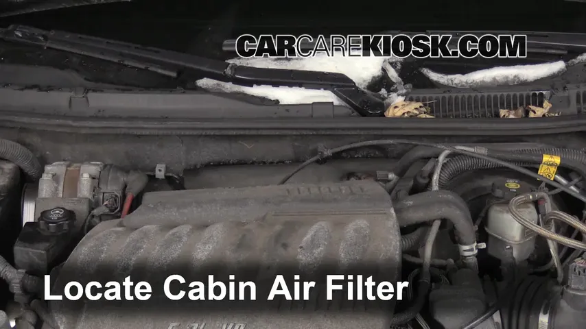2007 Chevrolet Impala SS 5.3L V8 Air Filter (Cabin)